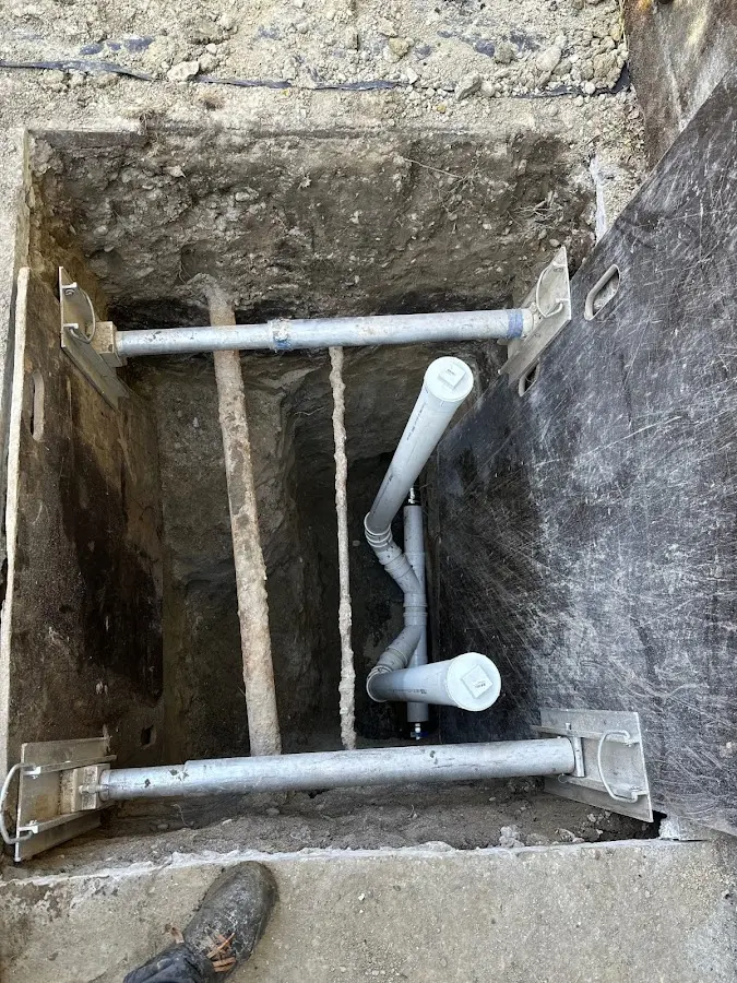 Experienced plumber completing Gas Line Repair work in Nockamixon